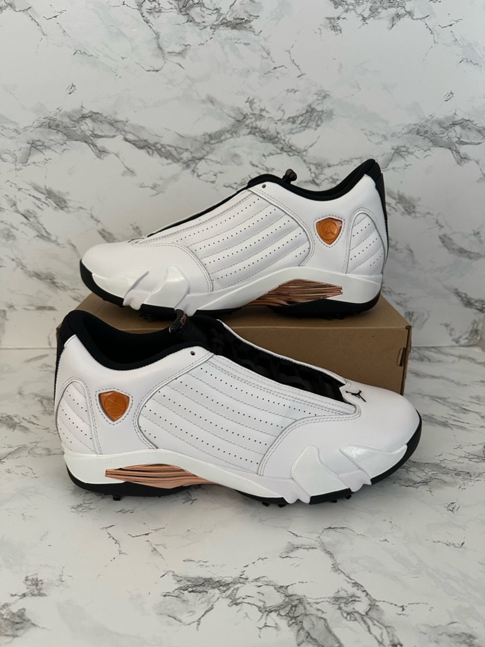Air Jordan 14 Retro Golf US Open Pack Shoes Eastside Infinity Men’s Size 11.5